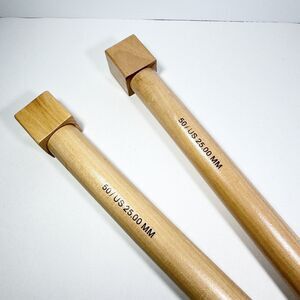 Knitting Needles Wooden Jumbo Size 14 1/2